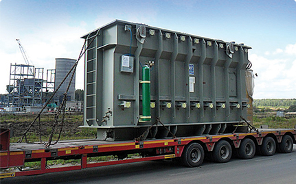 Delivery of materials and equipment for 0.4–220 kV electric power supply systems